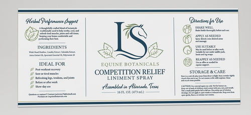 LS Equine Botanicals-Competition Relief
