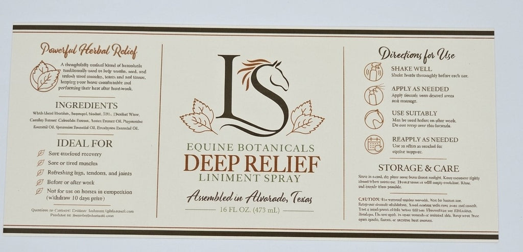LS Equine Botanicals-Deep Relief