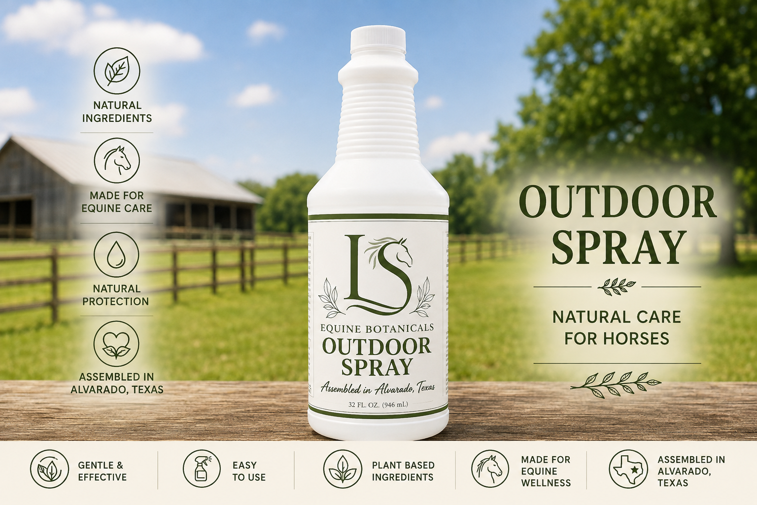 LS Equine Botanicals-Outdoor Spray
